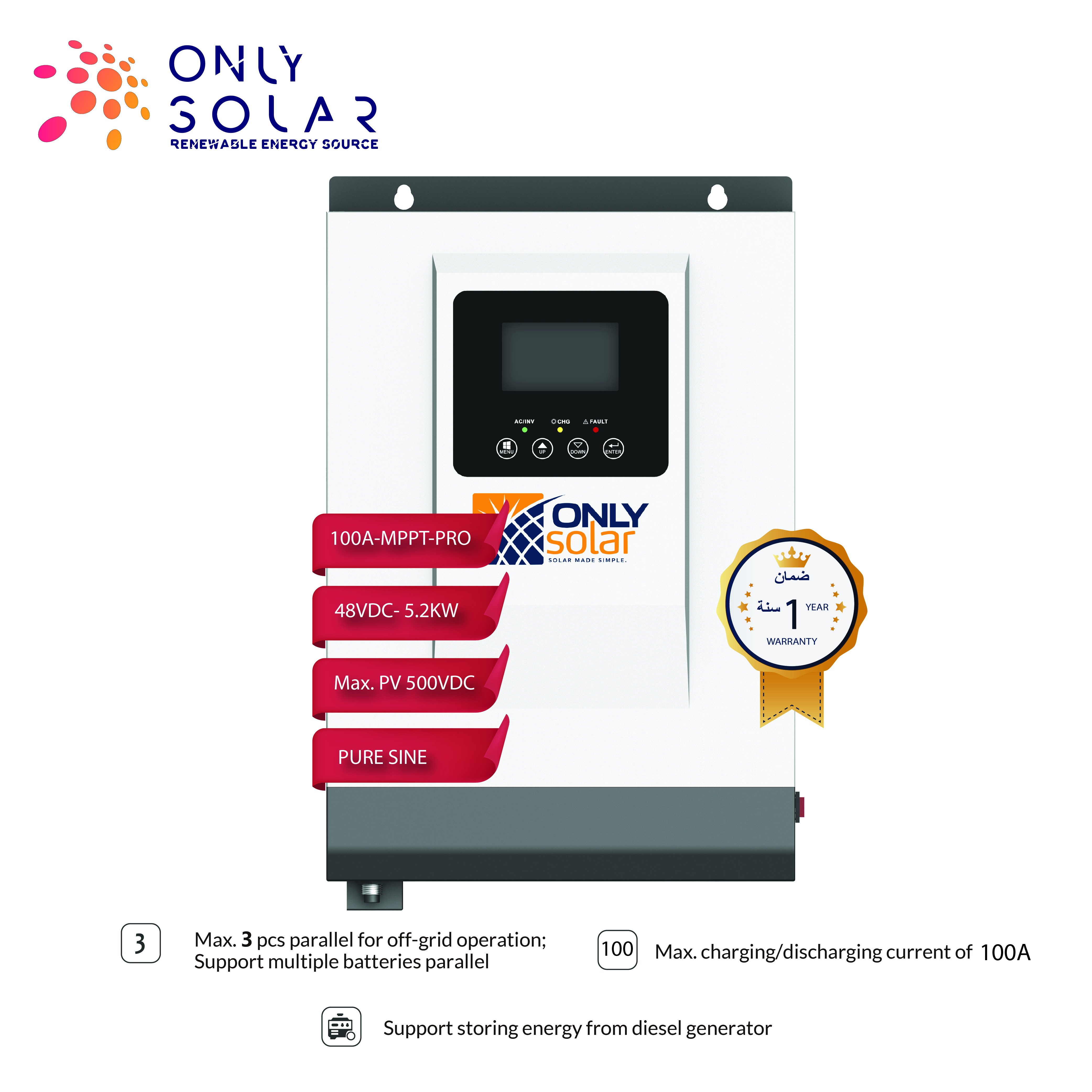 Solar Inverter 5.2KW MPPT / http://www.onlysolar1.com/products/images/a1a54954-e324-44a2-b1be-af7253229480.jpg